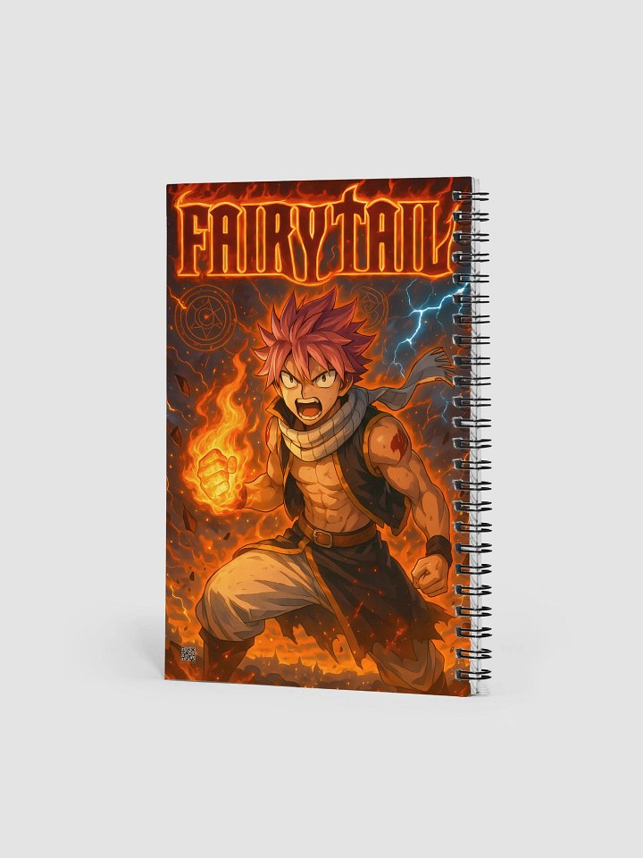 Fairy Tail – Natsu Firestorm Spiral Notebook product image (2)