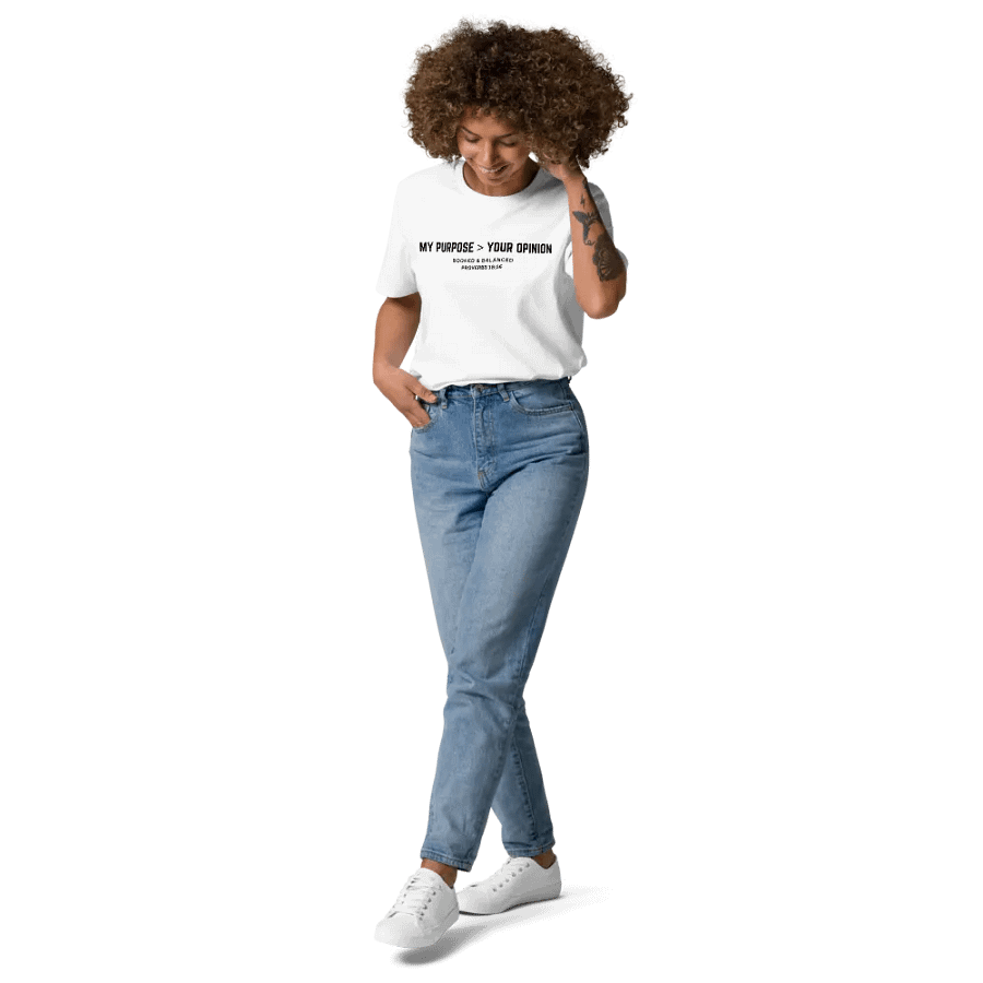 My purpose your opinion unisex tee product image (11)
