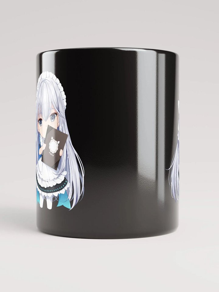 Black Glossy Mug - Meryl Maid (Tower of Fantasy) product image (2)