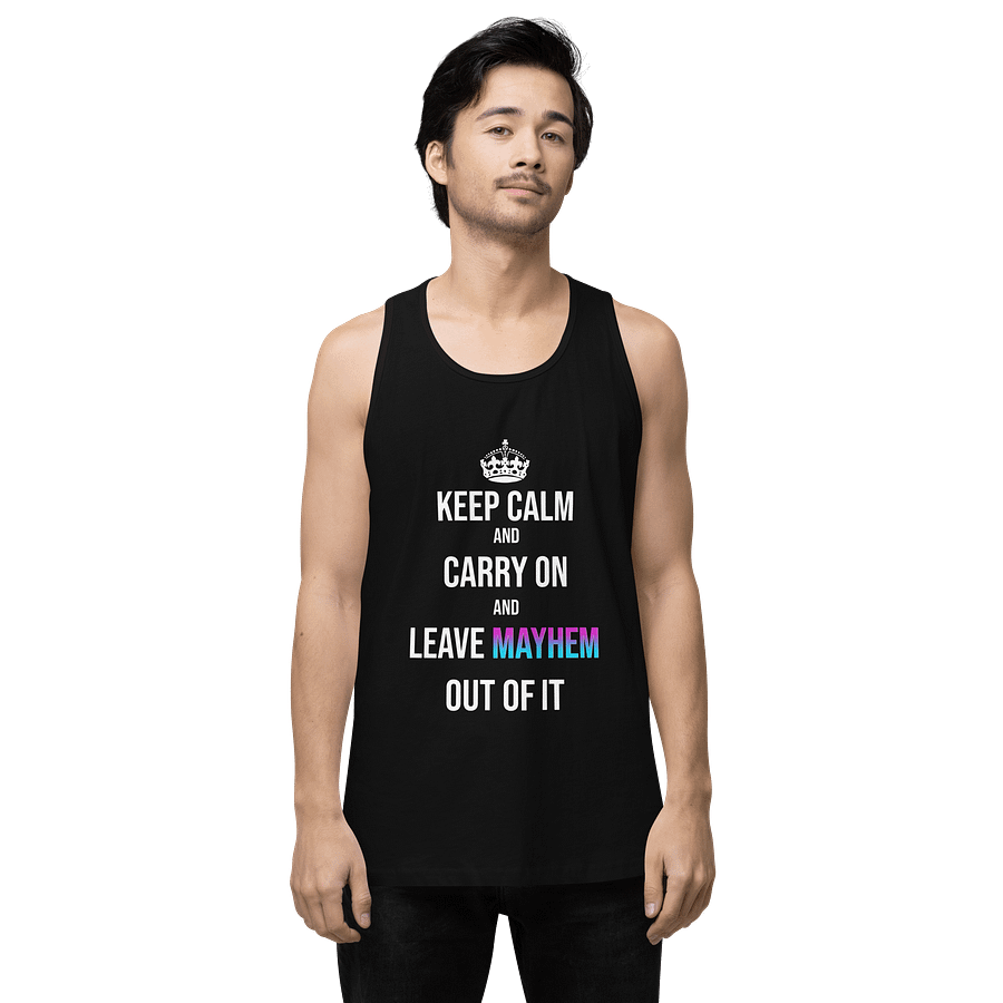 Keep Calm Men's Tank product image (1)
