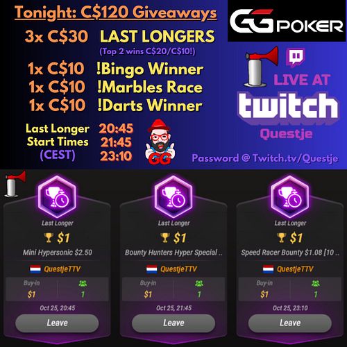 Thank Garfield, It's Friday! 🤣 Another fun Rush & Cash Friday around the corner with C$120 in Giveaways, including 3 Last Lon...
