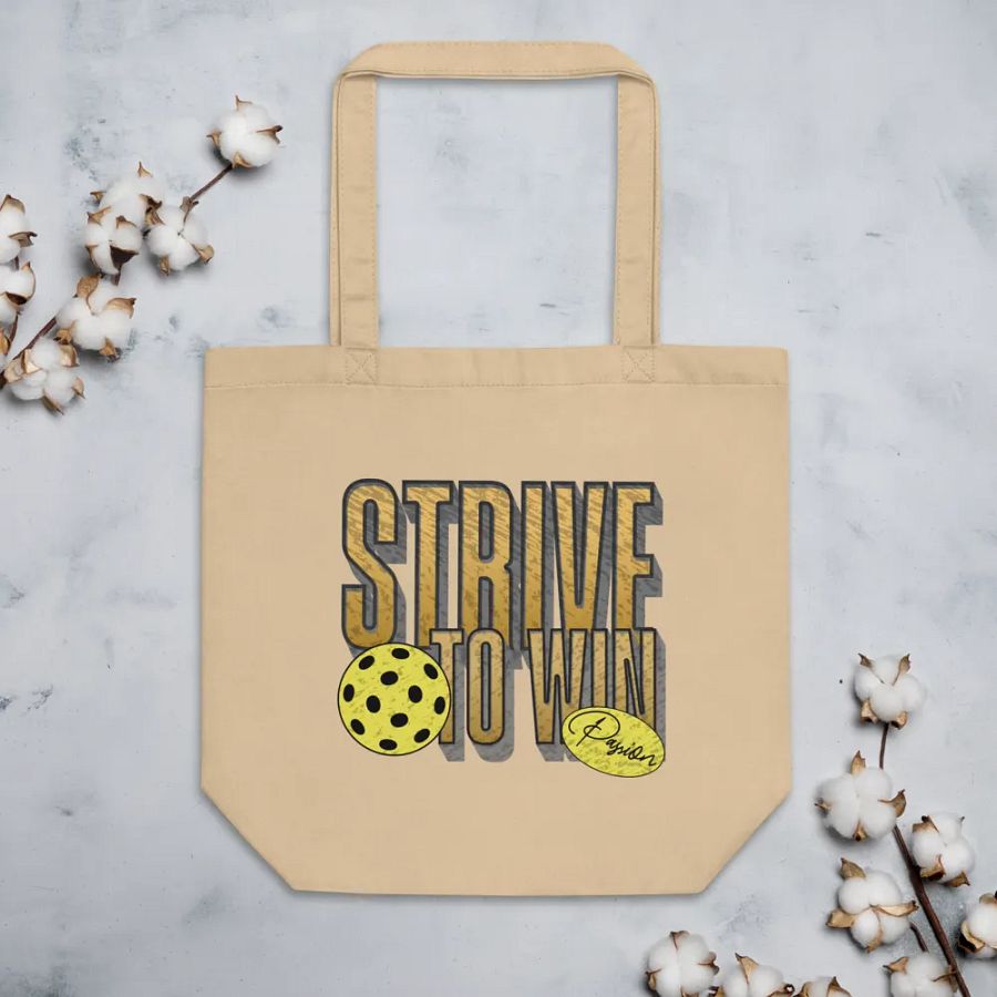 Strive To Win Pickleball Passion & Purpose Tote Bag product image (3)