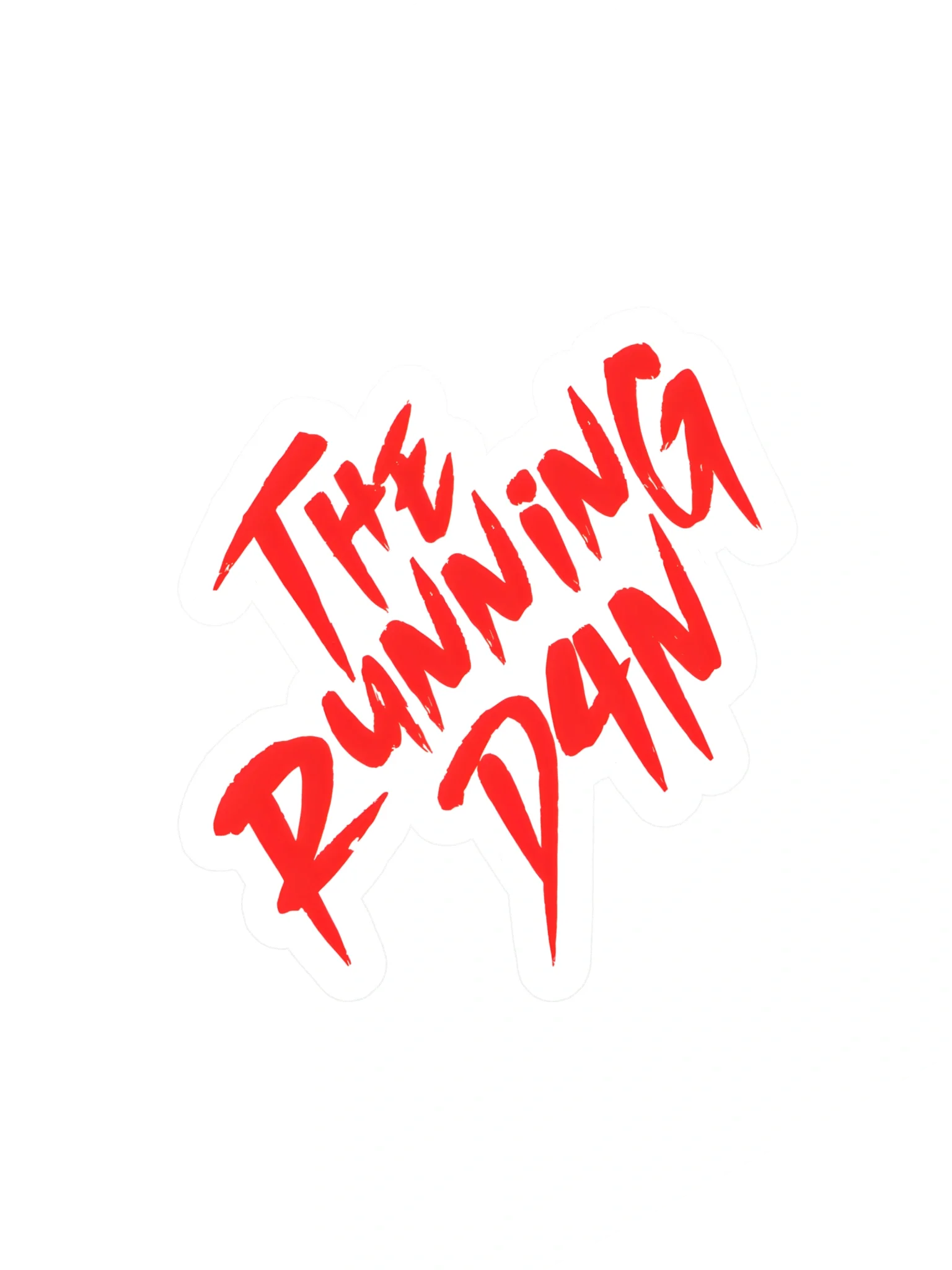 The Running D4N Logo Sticker product image (1)