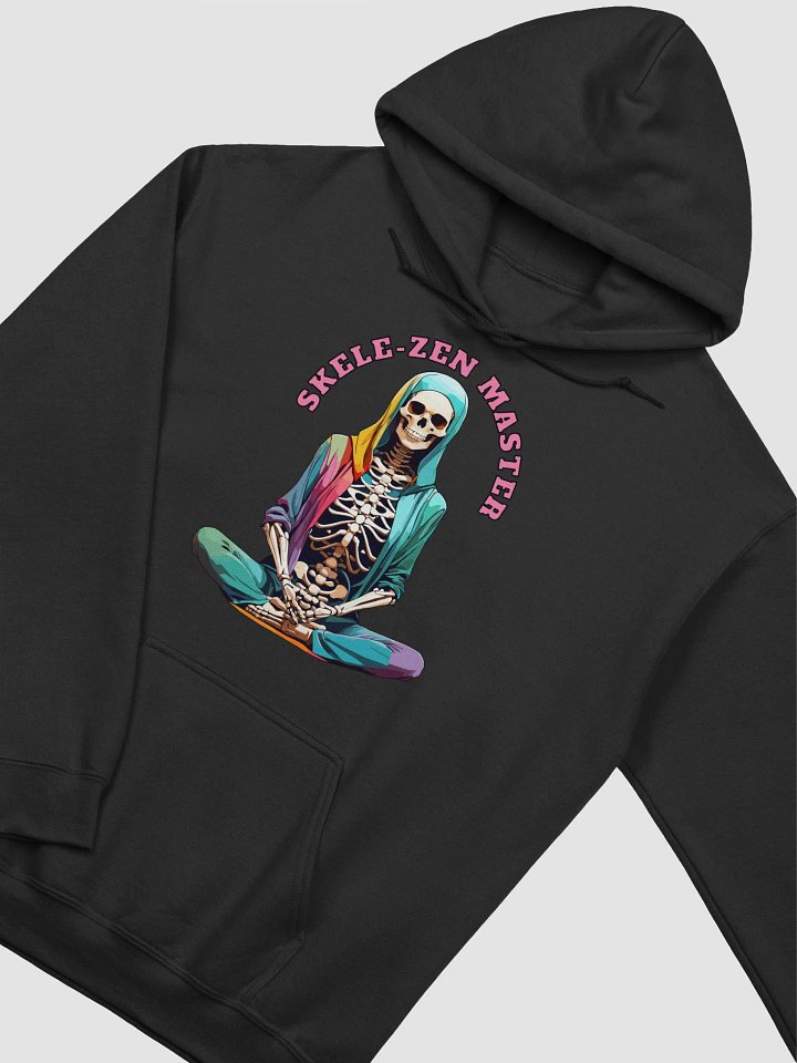 Yoga Skeleton Graphic Hoodie | Skele-Zen Master product image (2)