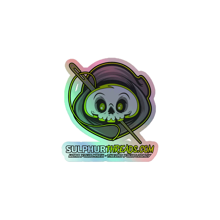SulphurThreads Logo Holo Sticker product image (1)