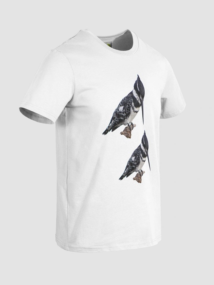 Pied Kingfisher Organic Cotton T-Shirt -plain product image (2)