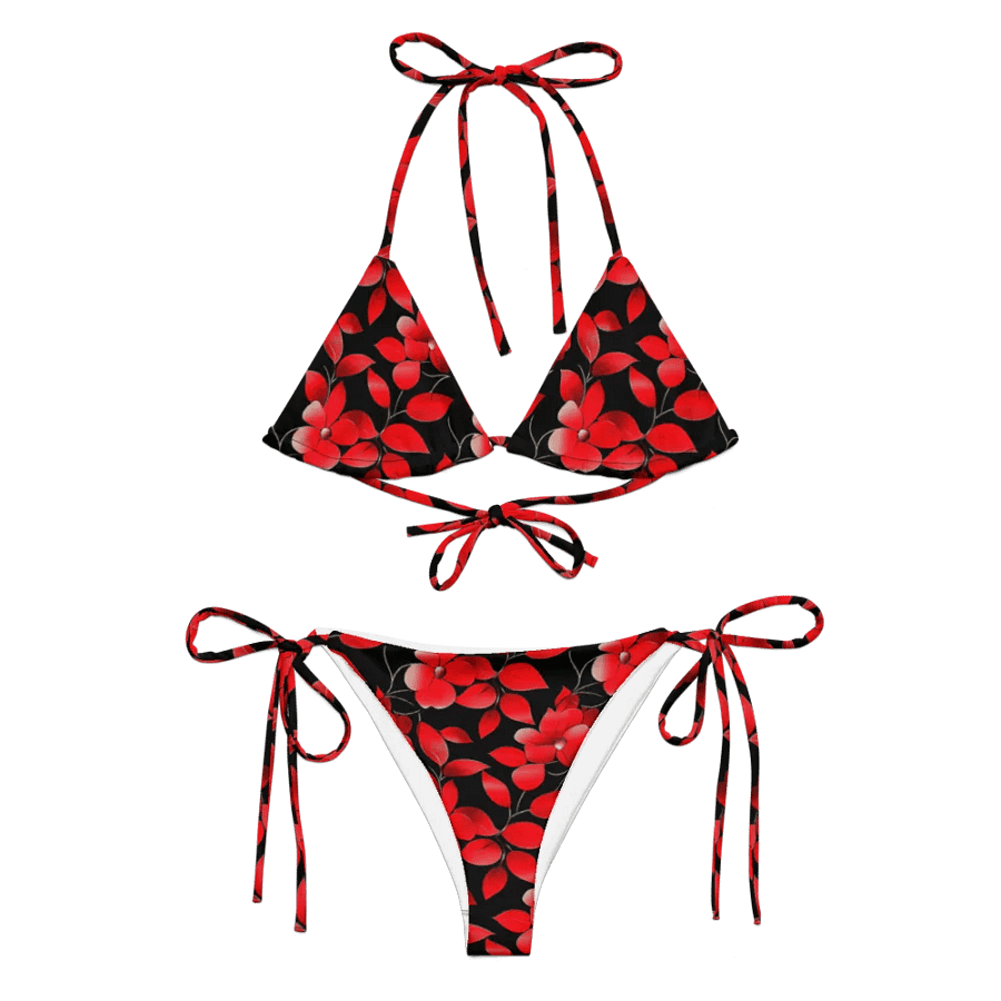 Crimson Blossom Bikini Set product image (1)