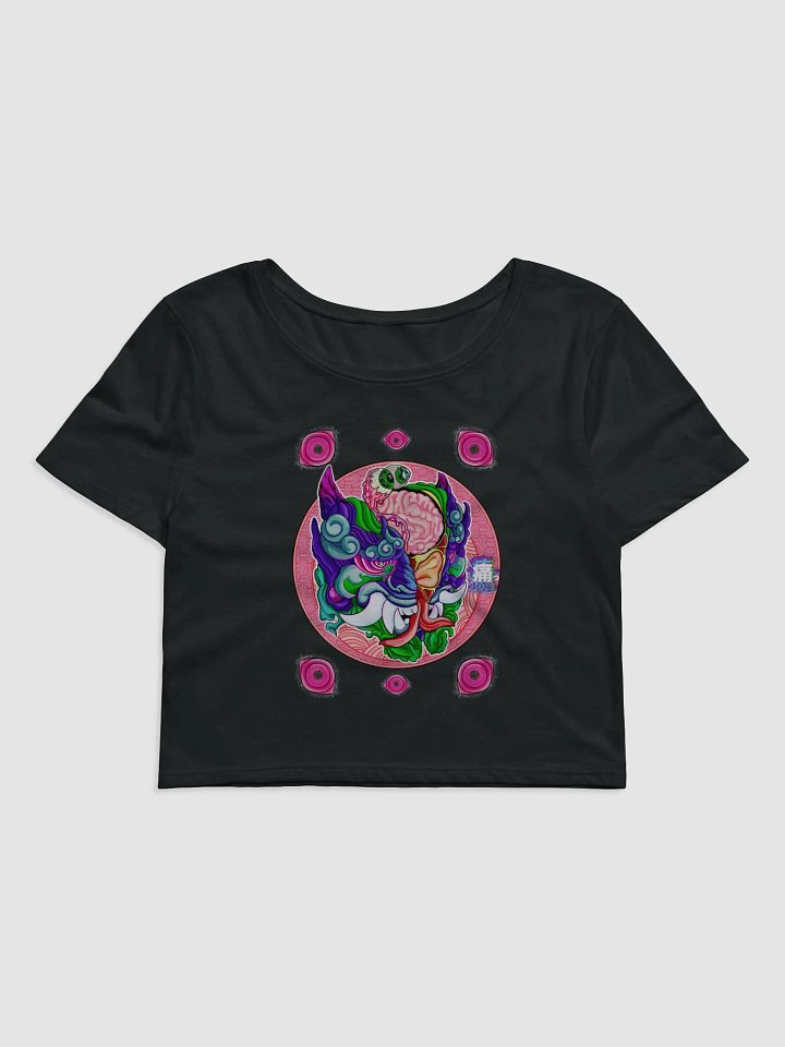 Yokai Migraine: Bella+Canvas Women's Crop Tee product image (1)