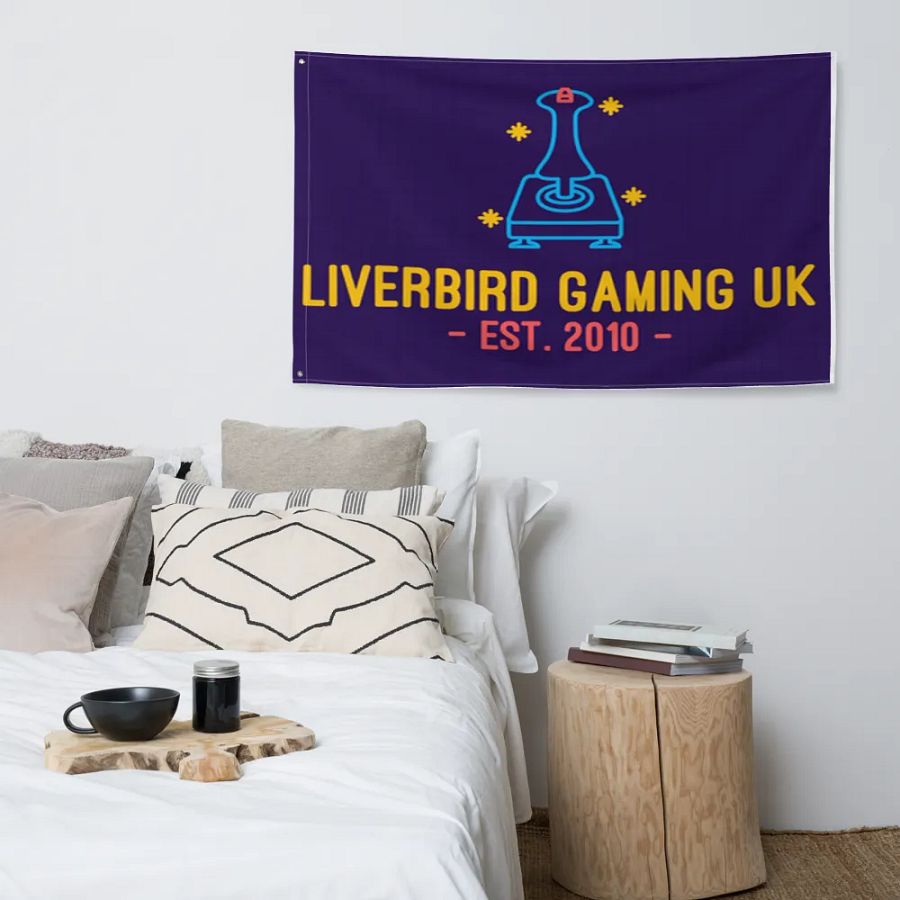 Liverbird Emblem All-Over Flag product image (4)