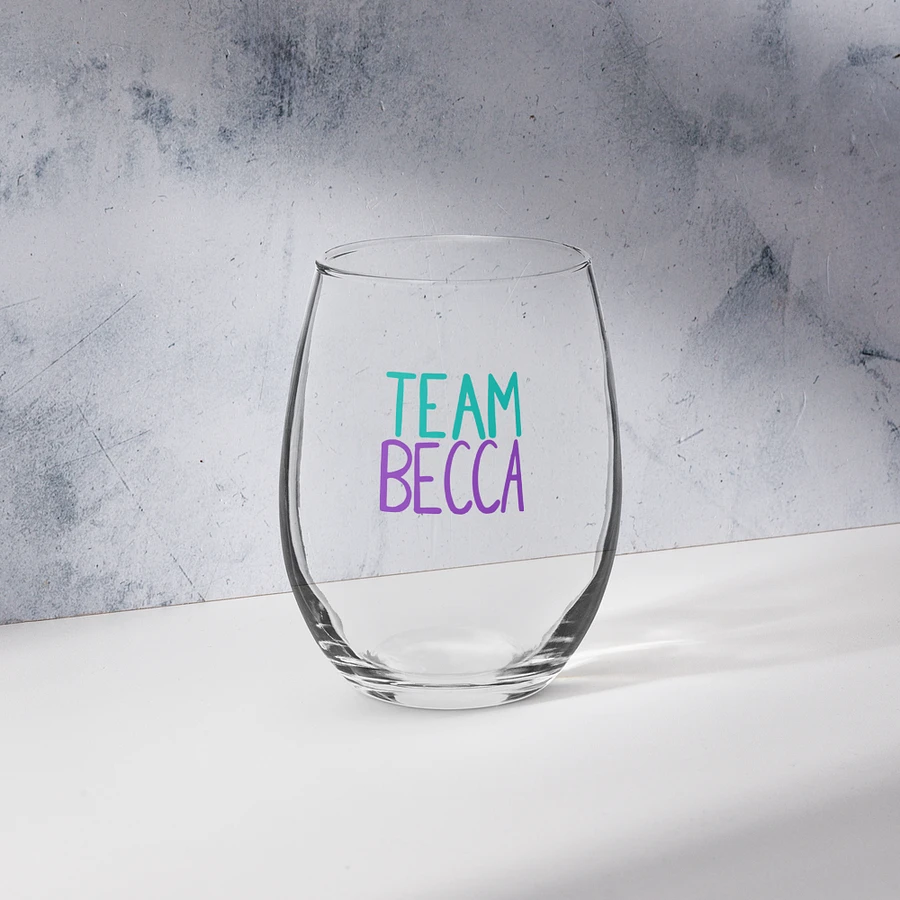 Team Becca Wine Glass product image (16)