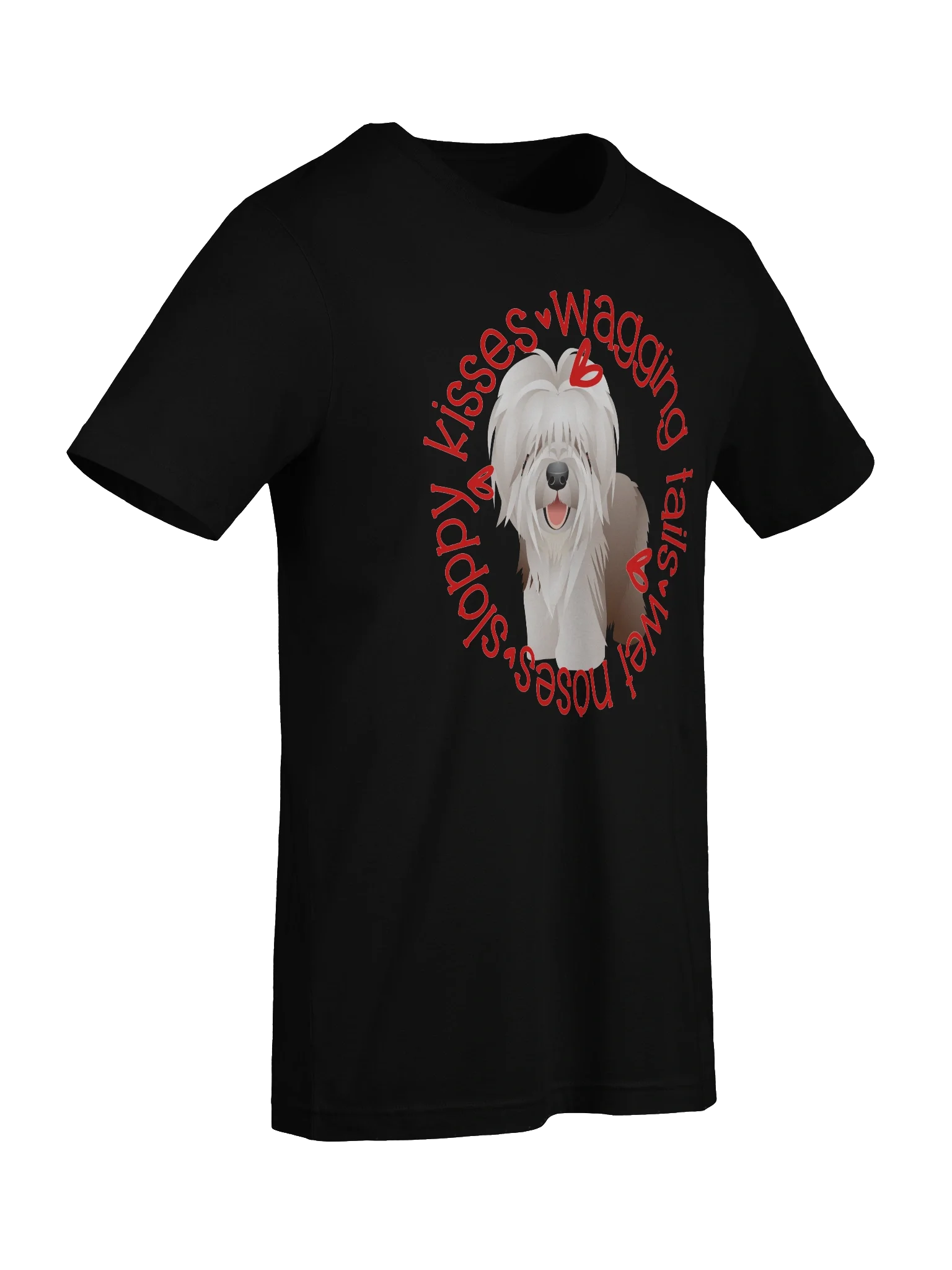Sloppy Kisses Bearded Collie T product image (94)