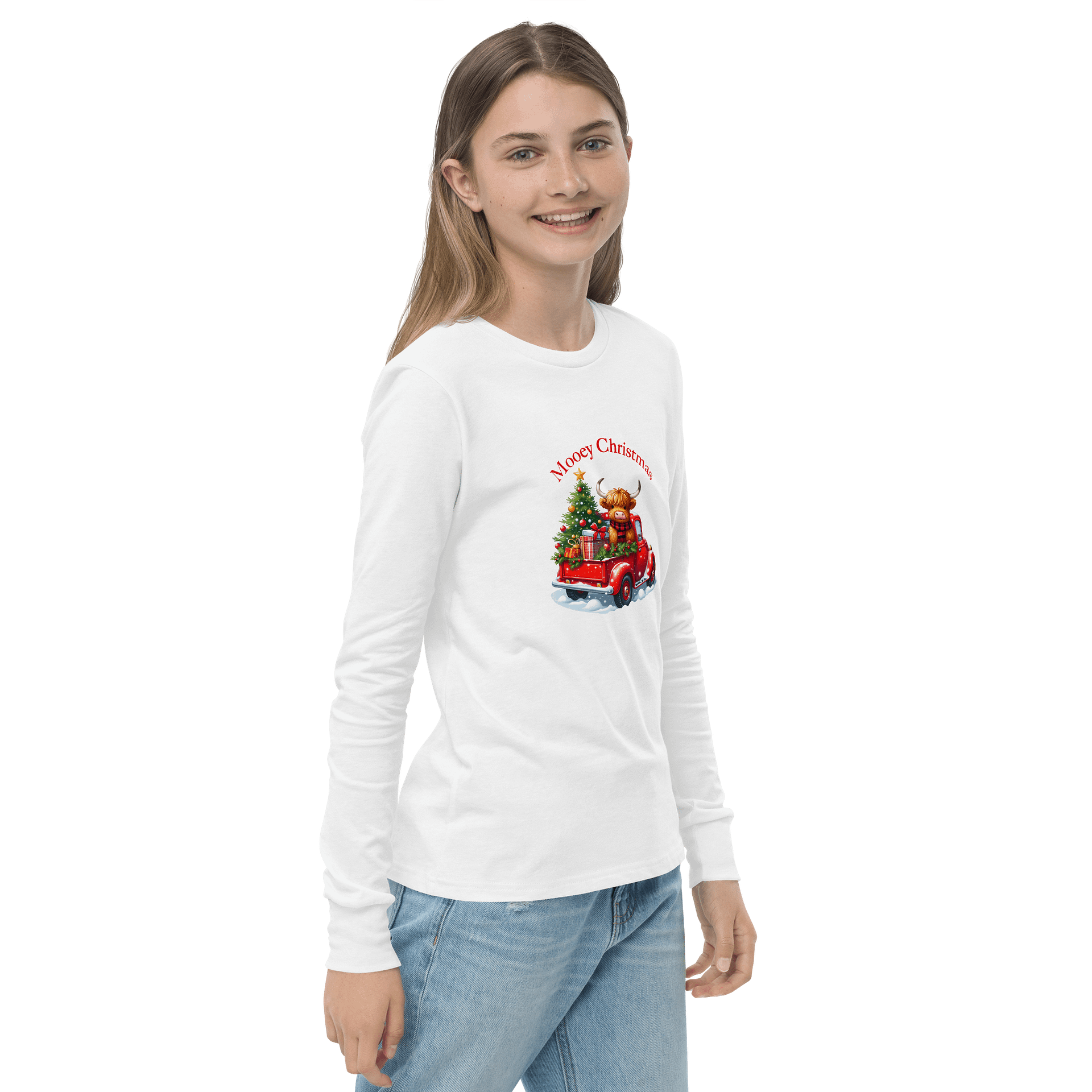 Mooey Christmas Kids' Long Sleeve Tee product image (4)