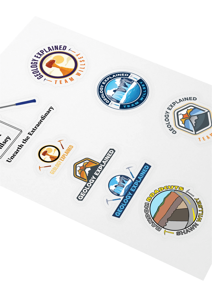 Geology Explained Sticker Sheet #3 product image (2)