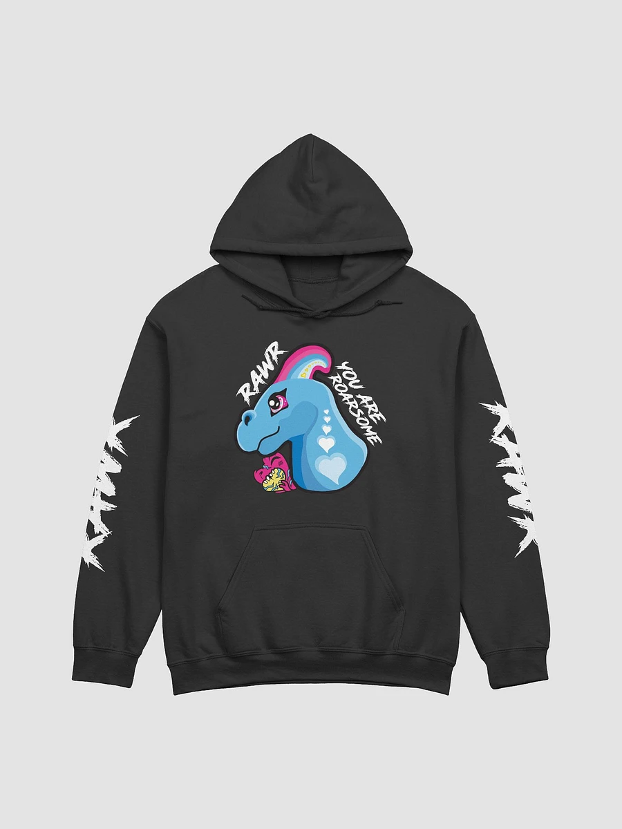 ROARSOME Pansexual Parasaur Full Length Hoodie (Dark) product image (1)