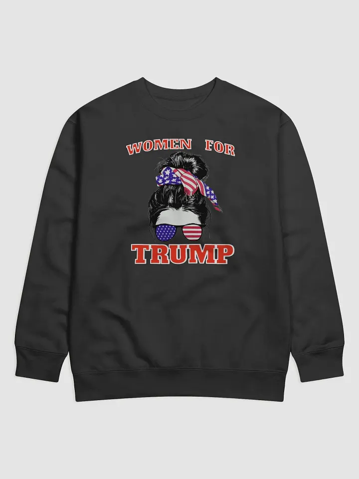 Patriotic Women for Trump Sweatshirt product image (1)