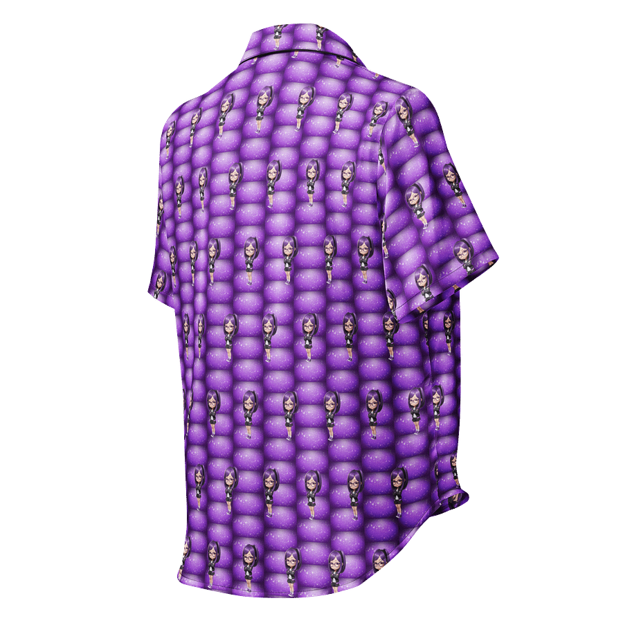 (Purple CHIBI) K Women's Short Sleeve Pajama Top product image (2)