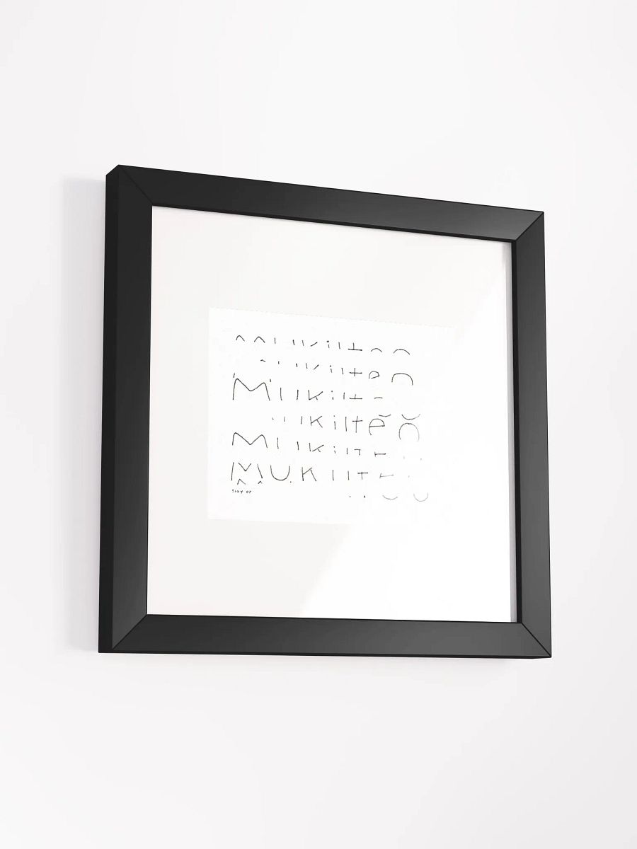mukilteo Panel Card Print Framed product image (1)