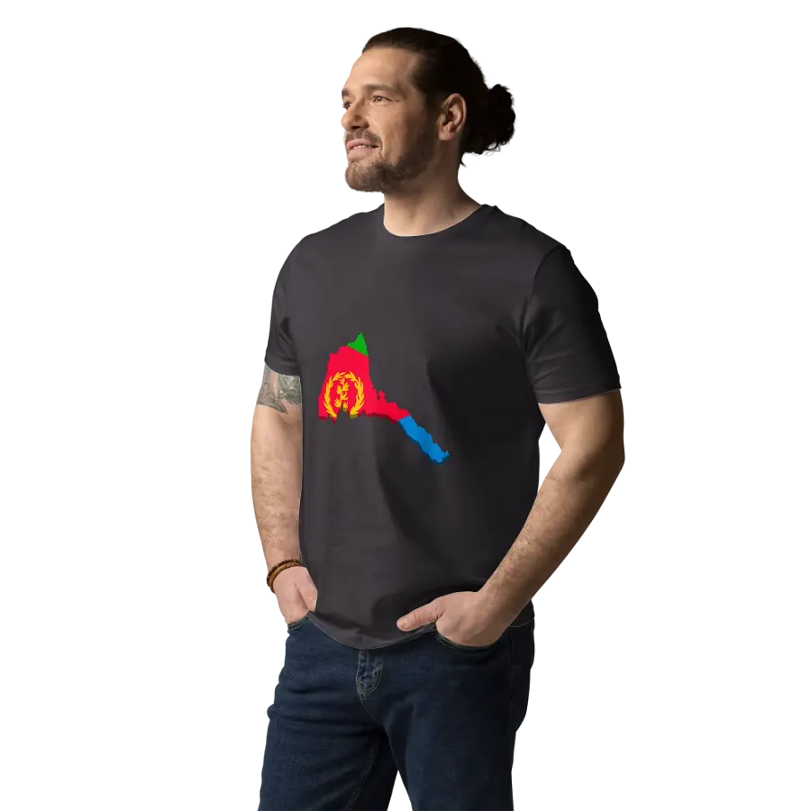 Eritrea Emblematic Map Organic Tee product image (146)