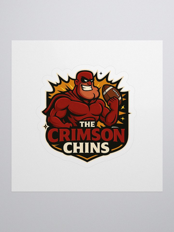 The Crimson Chins - Sticker product image (1)