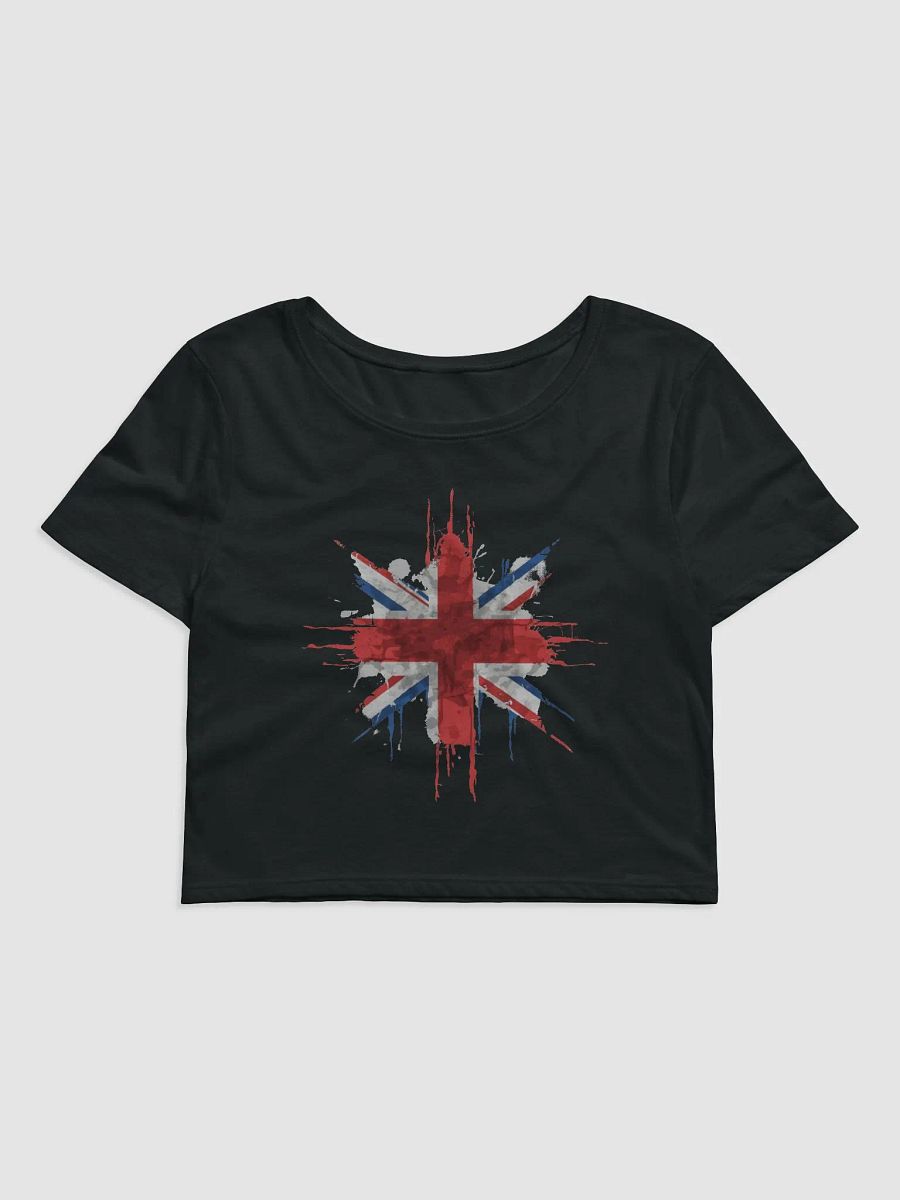 Womens Explosive Union Jack Crop product image (1)