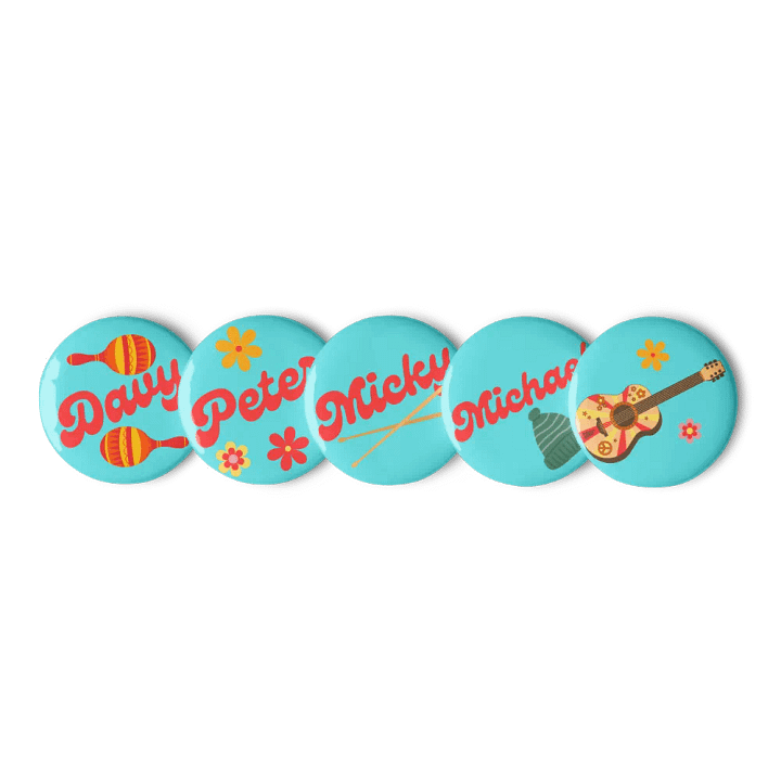 Groovy Names Button Badges product image (1)