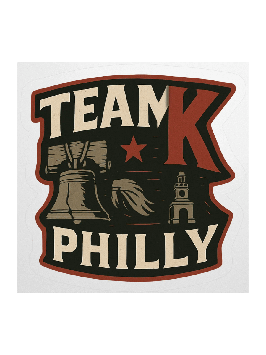 Team K Philly STICKERS product image (2)