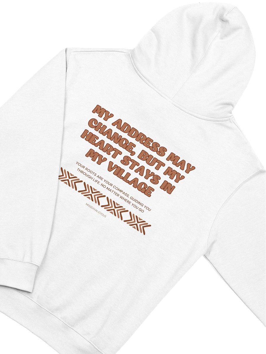 My Heart Stays in My Village Unisex Hoodie – Honor Your Roots & Heritage product image (24)