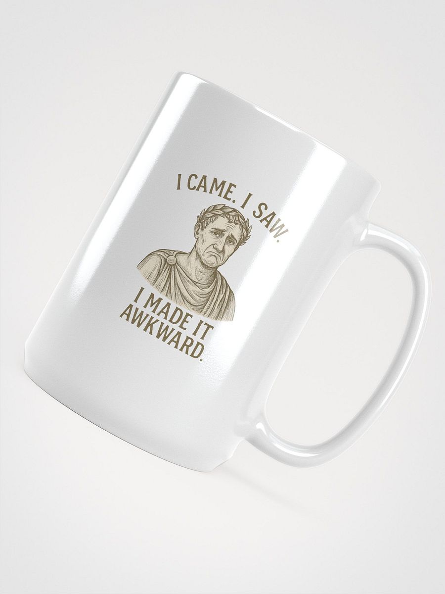 Roman Awkwardness White Glossy Mug product image (4)