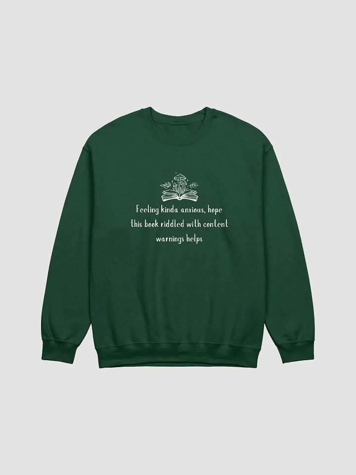Mushroom Bookish Classic Crewneck Sweatshirt product image (6)