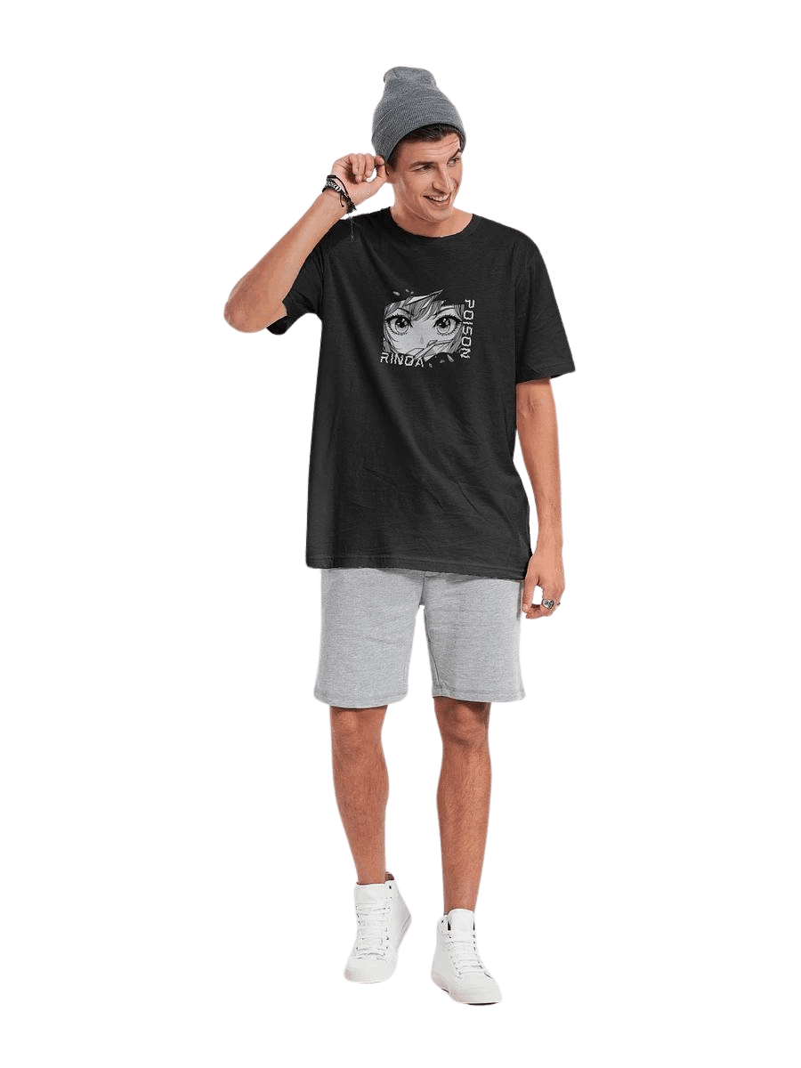 Anime Eyes (Light Text) - T-Shirt product image (4)
