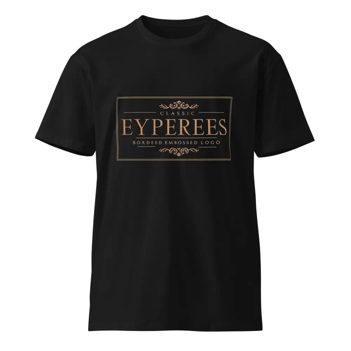 Embossed Floral Vintage Logo T-Shirt product image (1)
