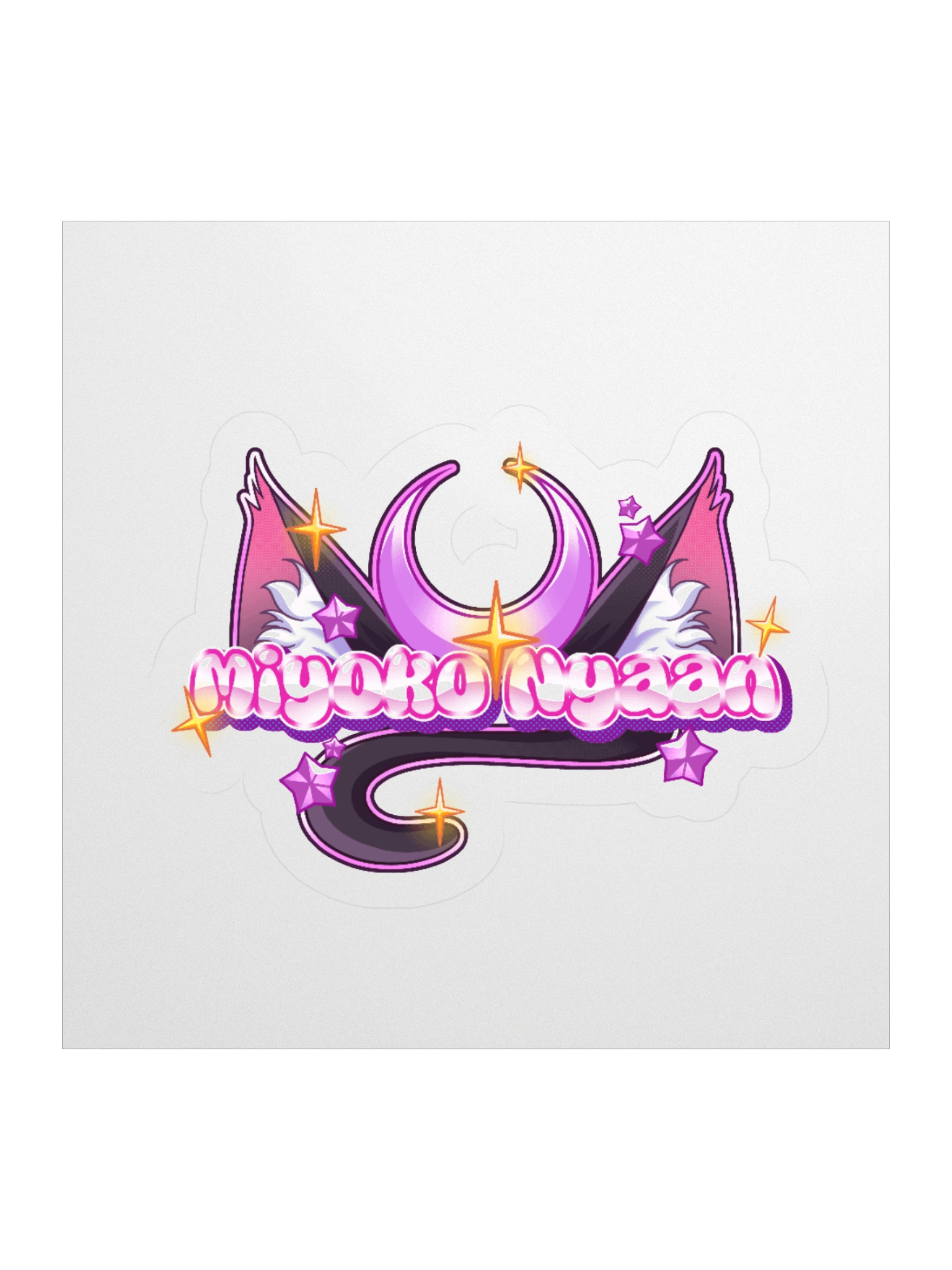 Miyoko Logo sticker product image (2)