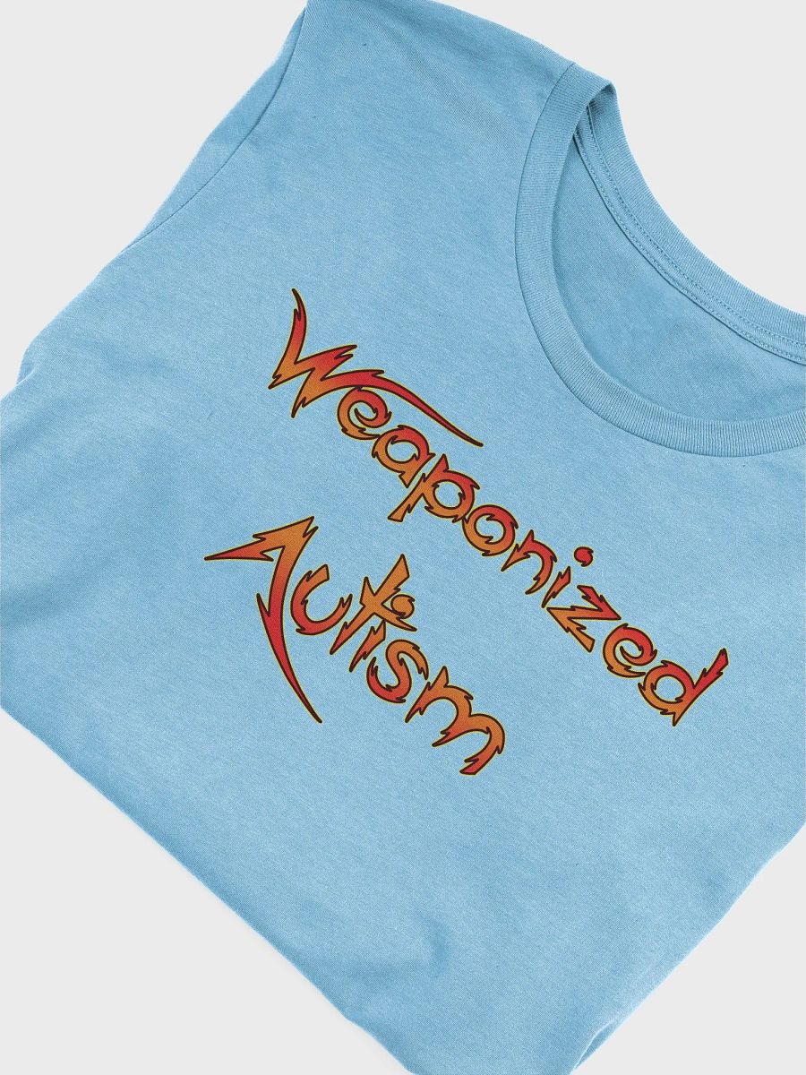 Weaponized Autism (Red Text) Straight-Sided T-Shirt product image (75)
