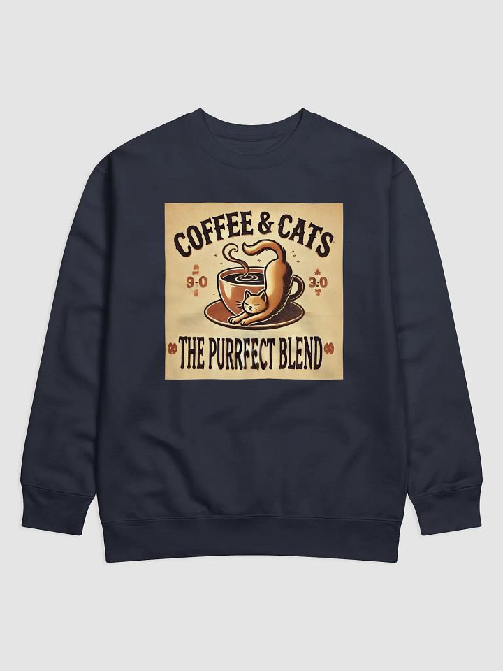 Cats Coffee Blend Sweatshirt product image (7)