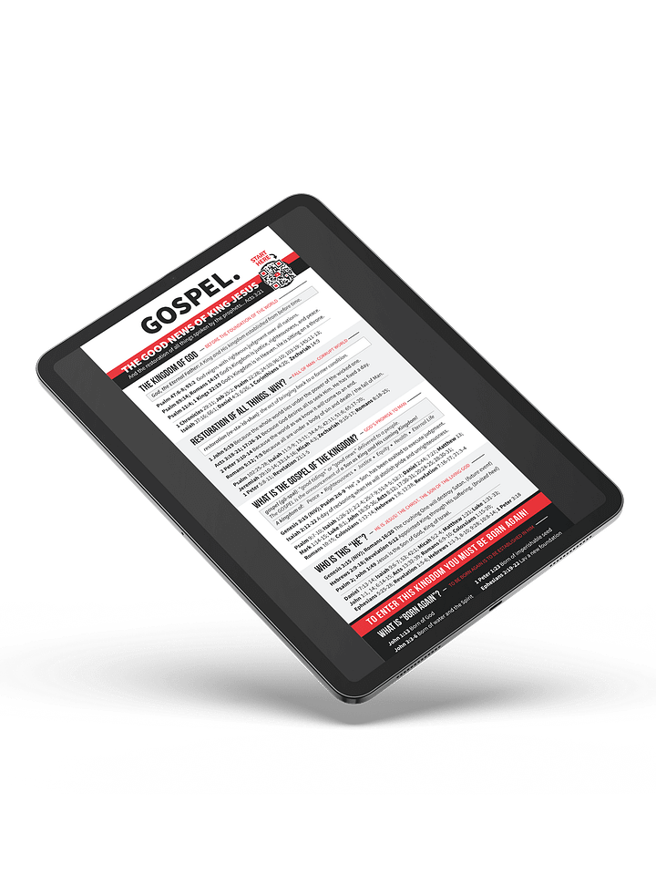 Digital GOSPEL. Card product image (1)