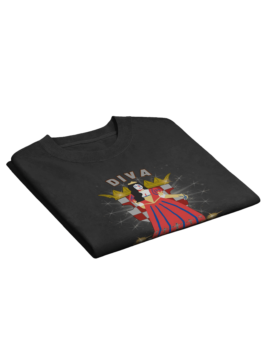 Crowned Patriot Diva Grabovčeva Oversized Tee product image (3)