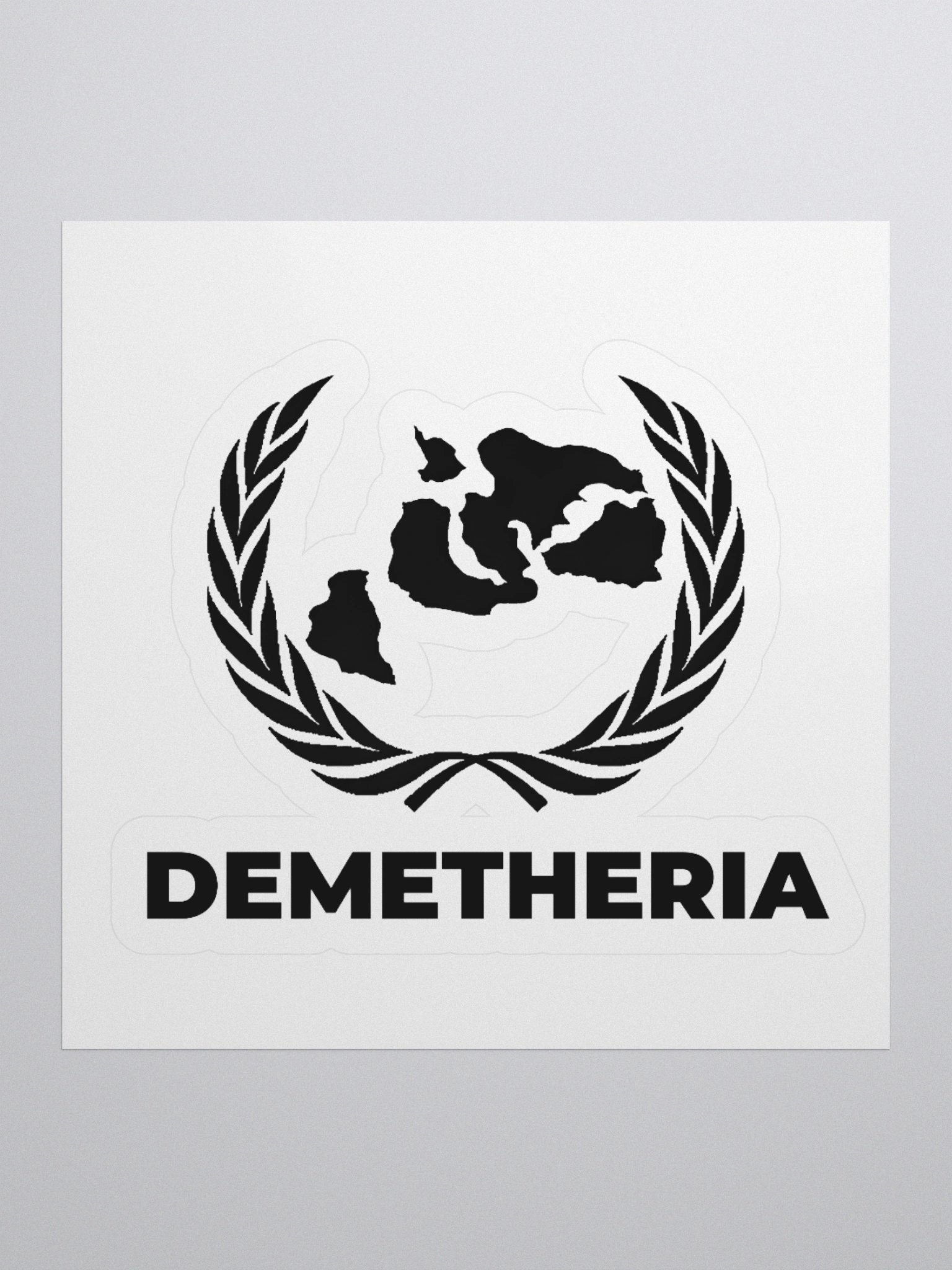 Demetheria Logo Sticker product image (1)