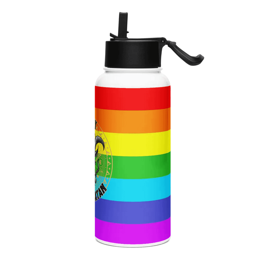 Be Gay Worship Satan Water Bottle product image (3)