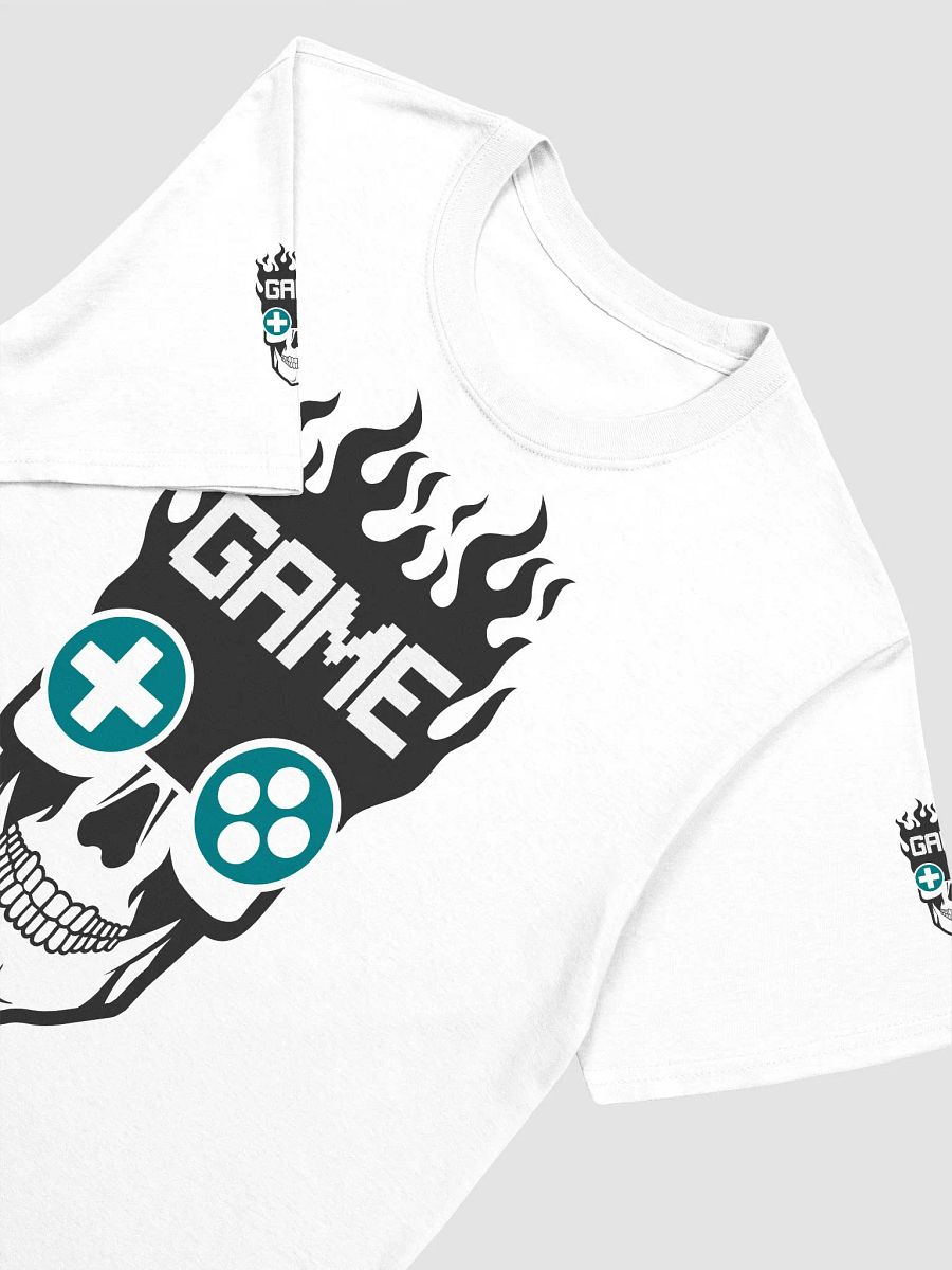 Flaming Gaming Skull Tee product image (3)