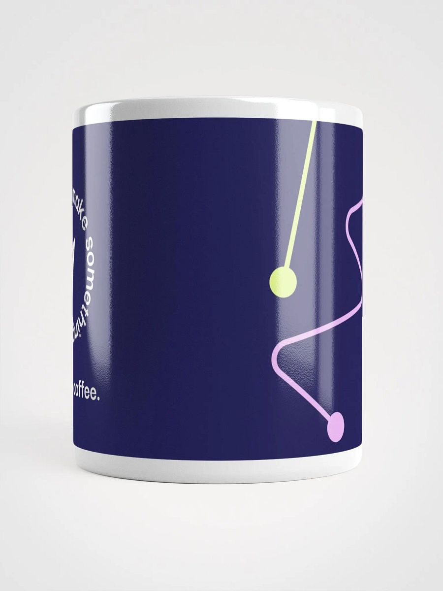 But first, coffee Mug: Navy product image (3)