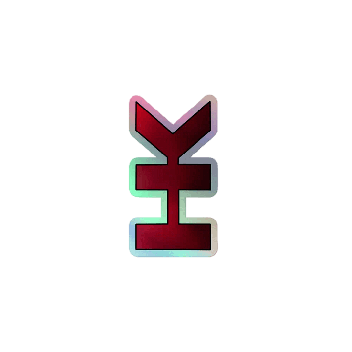 Henken Holo Logo Sticker product image (1)