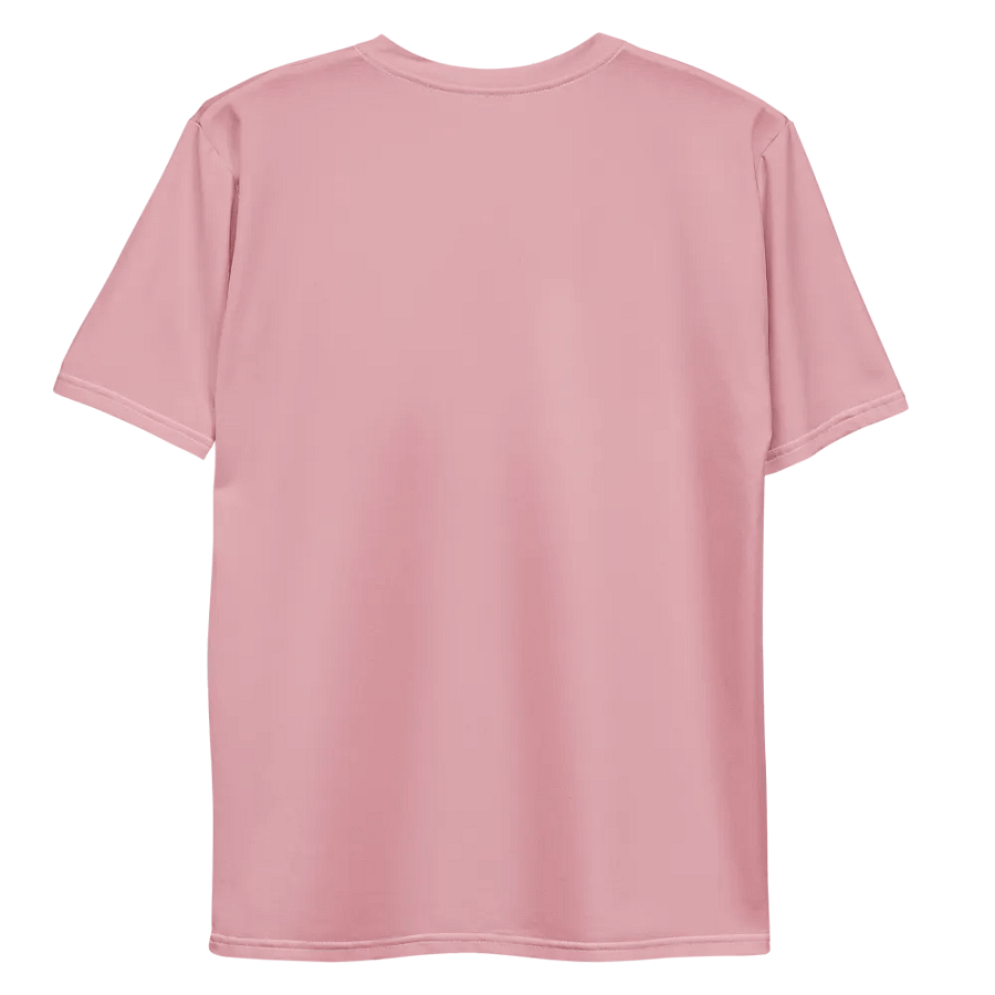 Plain Dusty Light Pink Soft Summer Men's Crewneck Polyester Heavyweight Premium T-Shirt by Treasure Pie product image (10)