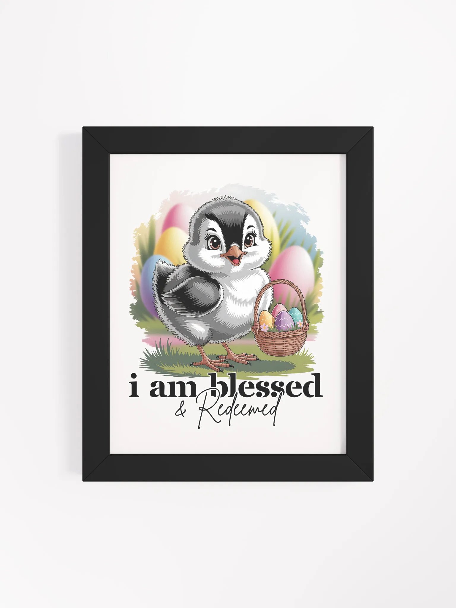I am Blessed and Redeemed Framed Wall Art product image (5)
