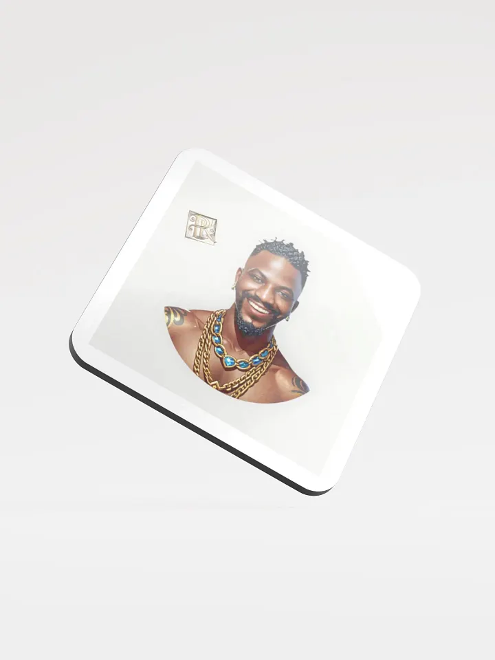 Smiling Gold Chains Coaster Set p k logo product image (1)