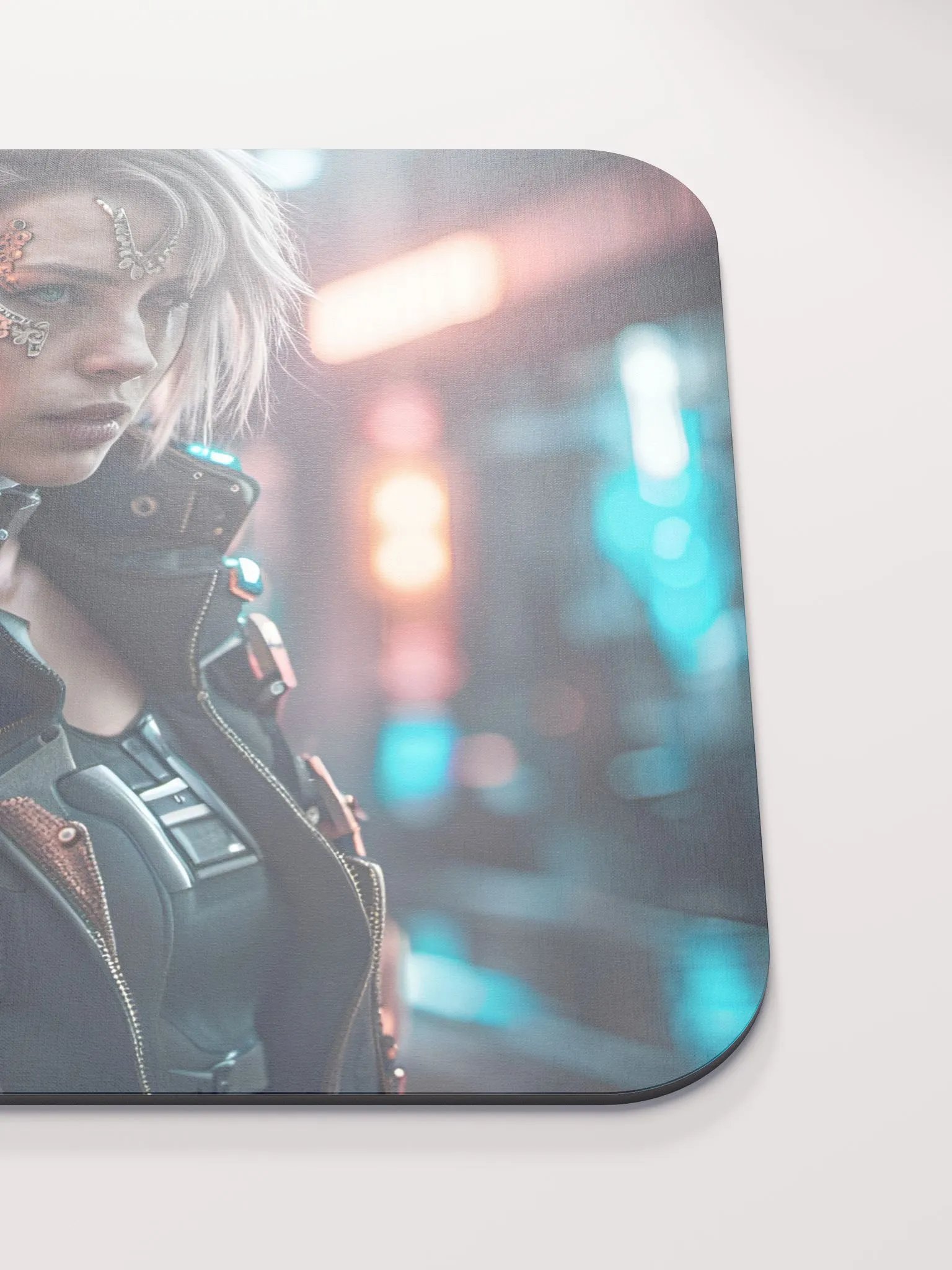 Cyberpunk Female Mouse Pad product image (5)
