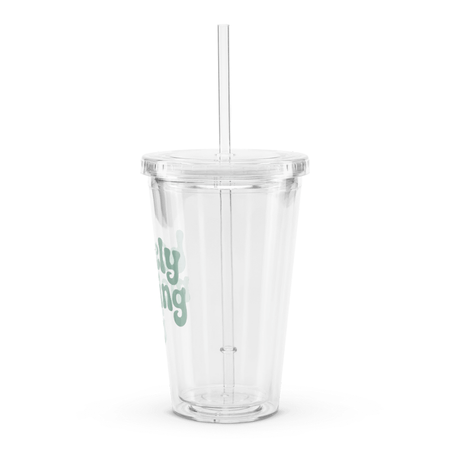 Barely Making It Plastic Tumbler product image (3)