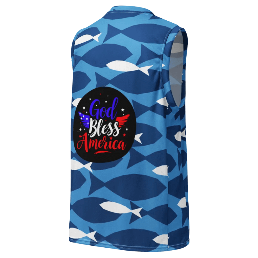 Basketball Jersey: God Bless America product image (4)