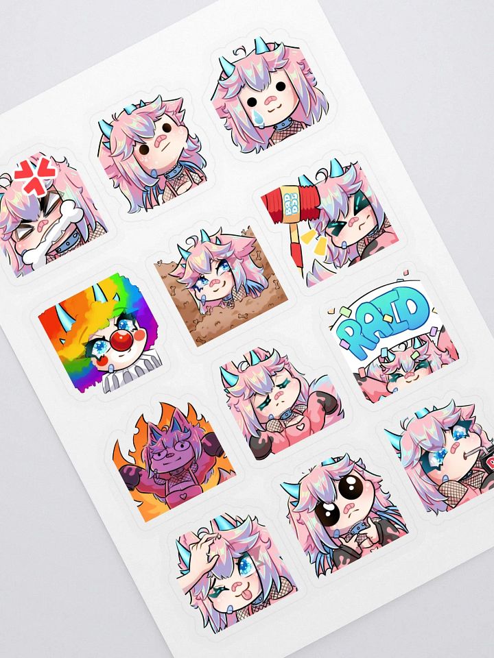 ♡ Inuchi's Subscriber Emotes Sheet ♡ product image (1)