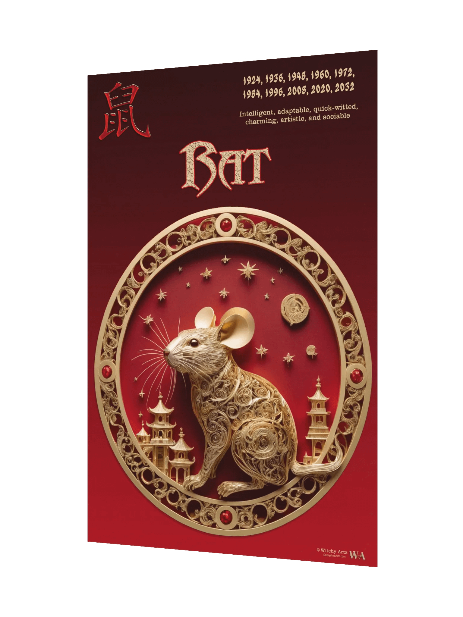 Chinese Zodiac Poster - RAT product image (9)