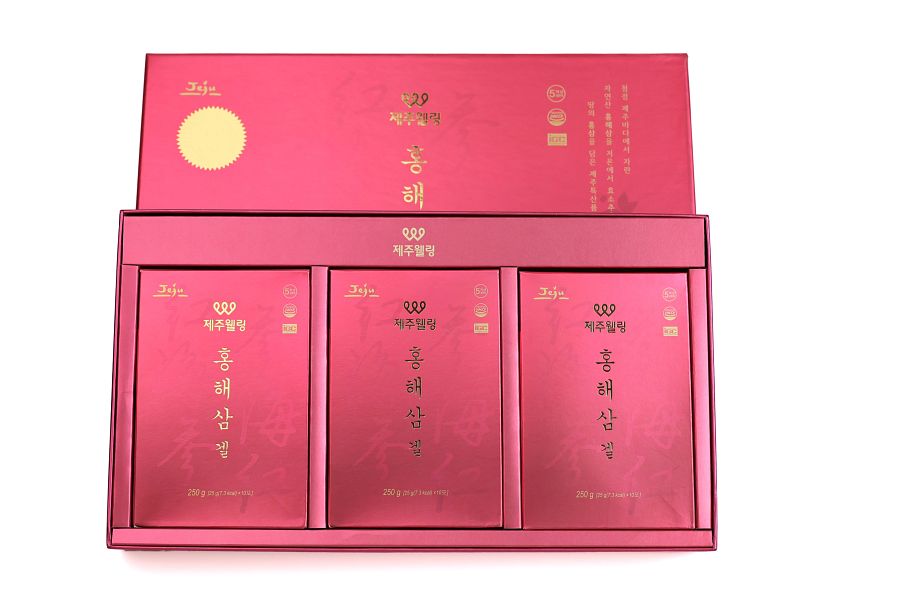 JEJUWELLING韓國濟州島紅海參修復飲+台灣阿里山烏龍茶（150克*2袋） product image (6)